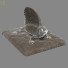 Statuette Gypsum Lizard - Kudim