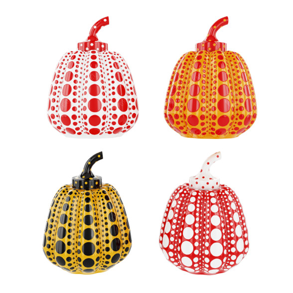 Décoration Pumpkins by Yayoi Kusama modèle 3D