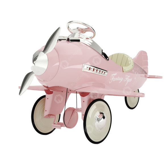 Toy Children's Pedal Plane Fantasy Flyer 3D model