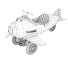 Toy Children's Pedal Plane Fantasy Flyer - Kudim