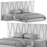Lit et tables de chevet Elve Luxury Morocco - Adamari