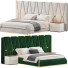 Lit et tables de chevet Elve Luxury Morocco - Adamari