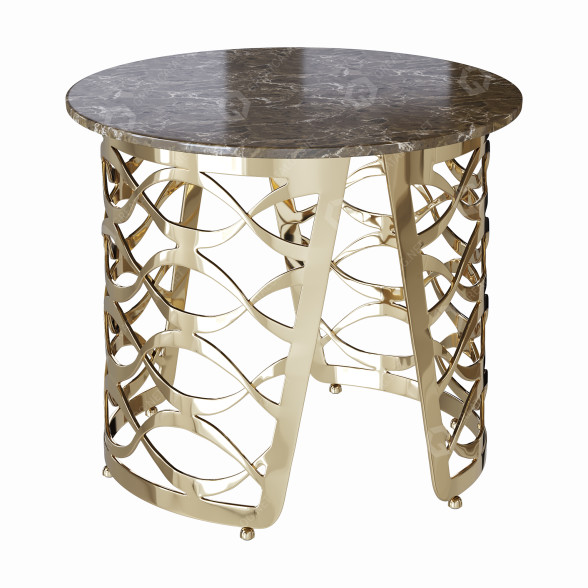 Coffee Table Cantori Isidoro Round 3D model