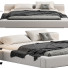 Ліжко та тумбочка Living Divani Extra Wall - Adamari