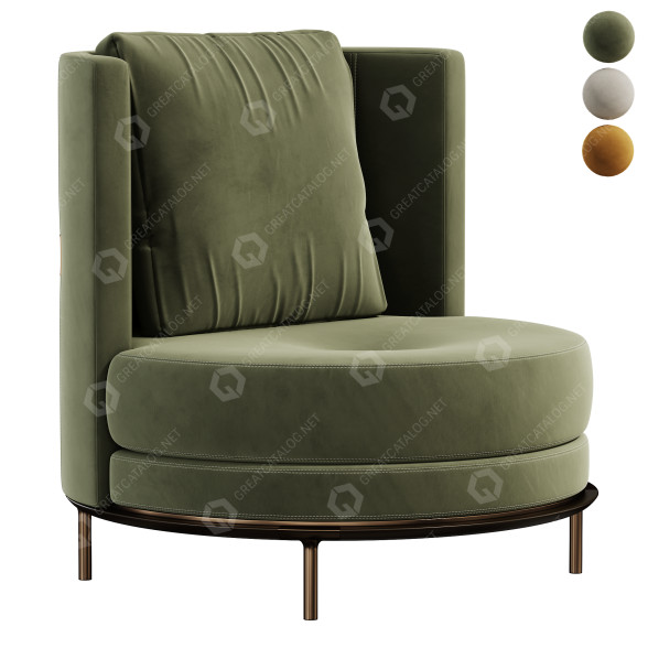 Sillón Aster Estee Modelo 3D