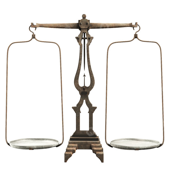 Ваги Restoration Hardware Vintage 3D модель