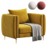 Fotel Mezzo Collection Barlow - Adamari