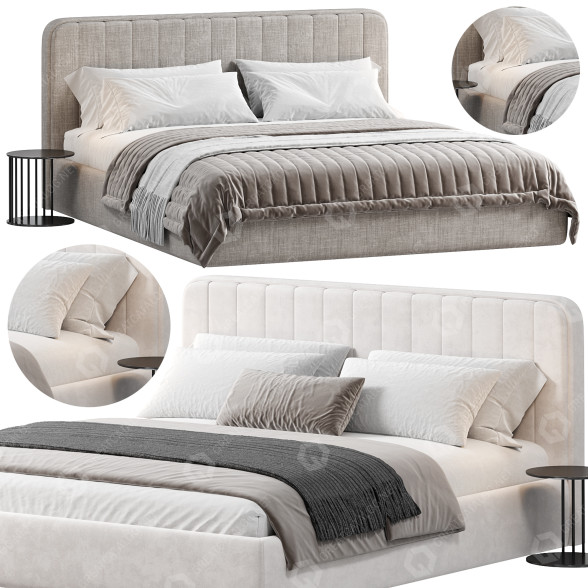 Beds and Bedside Tables Delavega K53 3D model