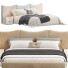 Beds and Bedside Tables The High Wall Cyra - Adamari