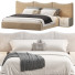 Beds and Bedside Tables The High Wall Cyra - Adamari