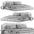 Lit et tables de chevet J&M Dream Modern - Adamari