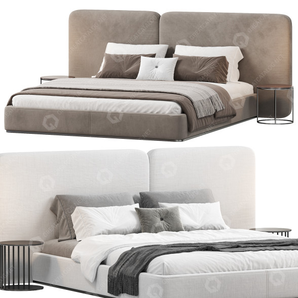 Beds The High Wall Dunes 3D model