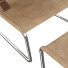Sessel und Ottomane Thonet S35L - Kudim