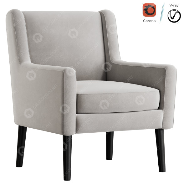 Armchair Jude 3D model