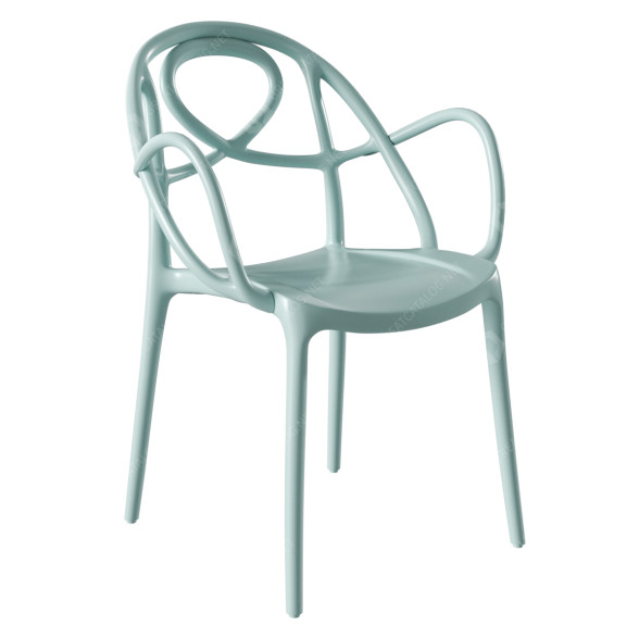 Chair JANUS et Cie Stackable Russet 3D model