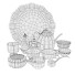 Посуд Oriental Tea and Coffee Set - Kudim