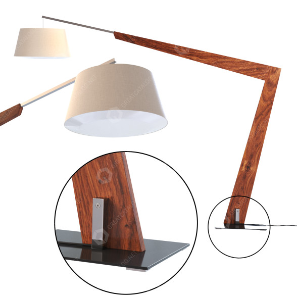 Lampa podłogowa Valeo by Cemo model 3D