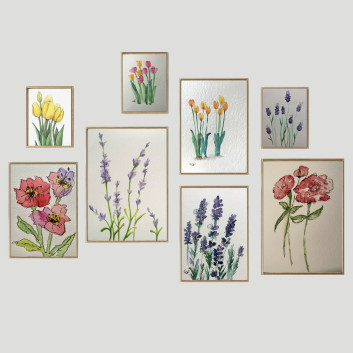 Pictures  Frame Wall 2 3D model