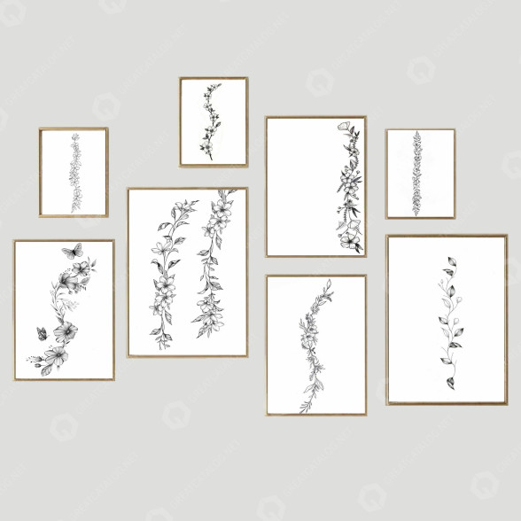 Картини Frame Wall 3 3D модель