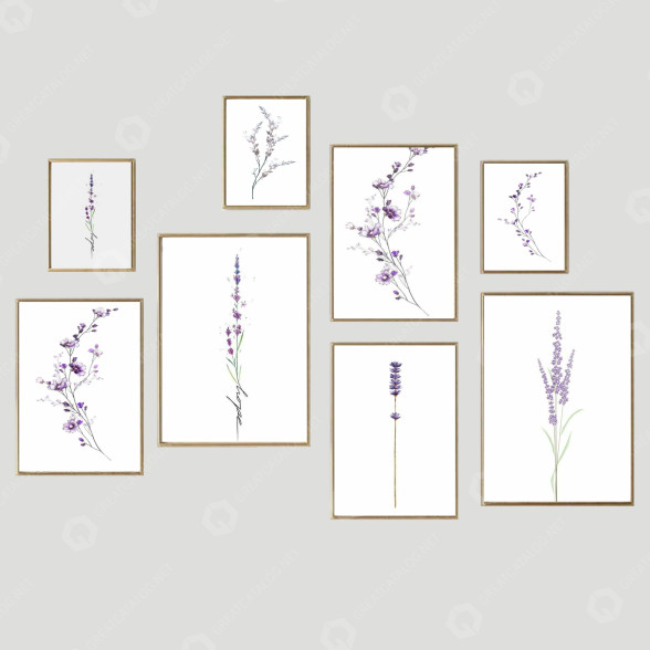 Pinturas Frame Wall 5 Modelo 3D