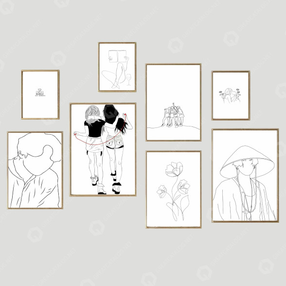 Картини Frame Wall 12 3D модель