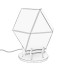 Настольная лампа Welles Double Blown Glass LED by Gabriel Scott - Kudim