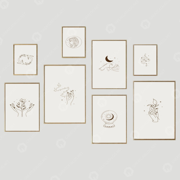 Картини Frame Wall 27 3D модель