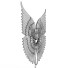 Статуэтка Ebony Wood Angel Wings on Stand - Kudim