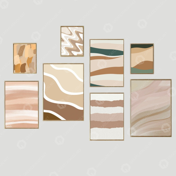 Pinturas Frame Wall Set 2 Modelo 3D