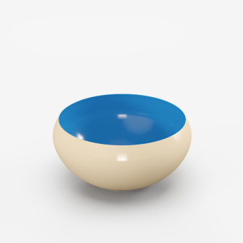 Чаша Beige and Blue