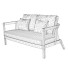 Диван Kannoa Loveseat - Kudim