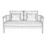 Диван Kannoa Loveseat - Kudim