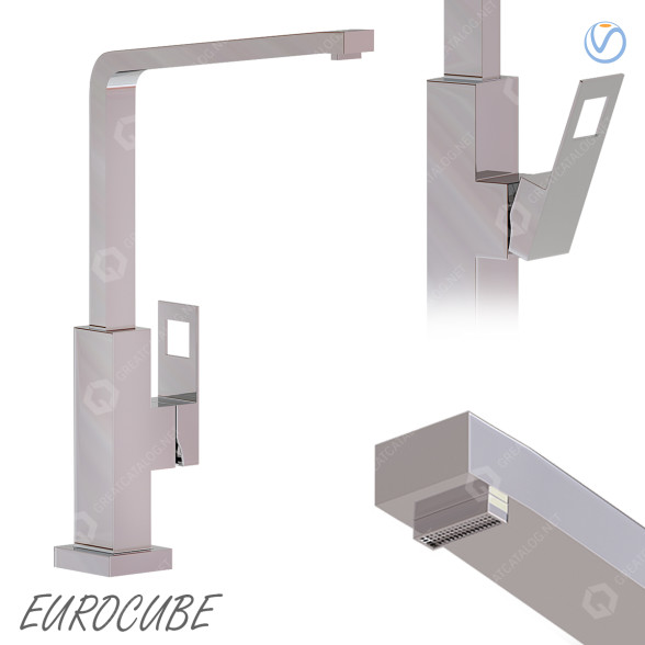 Змішувач Grohe Eurocube 3D модель
