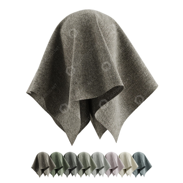 Тканина Bolia Textile Polyester Soil 3D модель