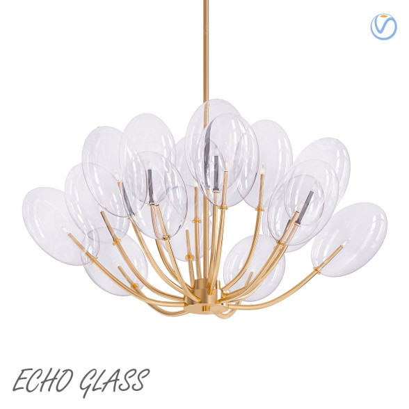 Chandelier John-Richard Echo 3D model