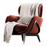 Sillón De La Espada Elysia Red - Sohib3d