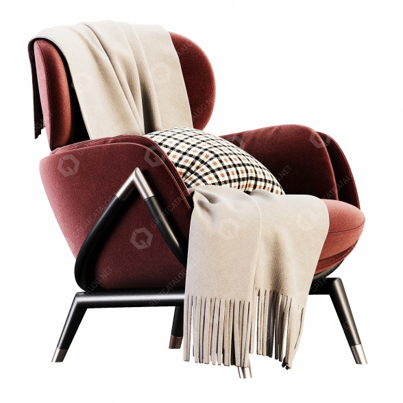 Sillón De La Espada Elysia Red Modelo 3D