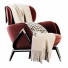 Sillón De La Espada Elysia Red - Sohib3d