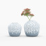 Вазы и растение Ceramic Gray - vizz.n3d