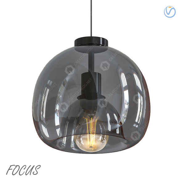 Pendant Lamp Focus 3D model