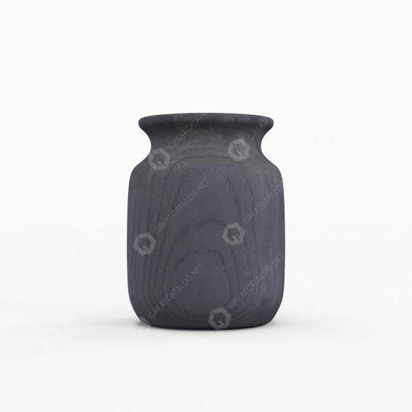 Wazon Wood model 3D