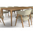 Stół i krzesła Dining Wooden - sayisaldusler