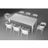 Stół i krzesła Dining Wooden - sayisaldusler