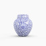 Słoik Decorative Blu and White - vizz.n3d