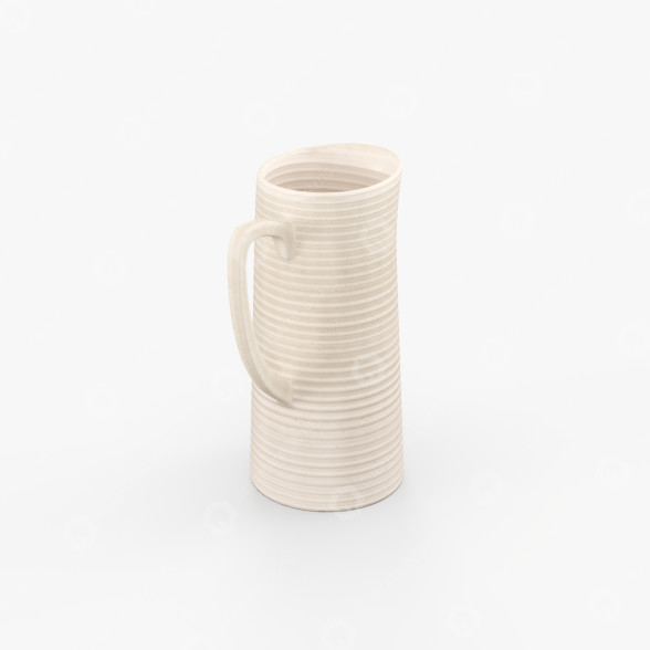Jarra Biege Modelo 3D