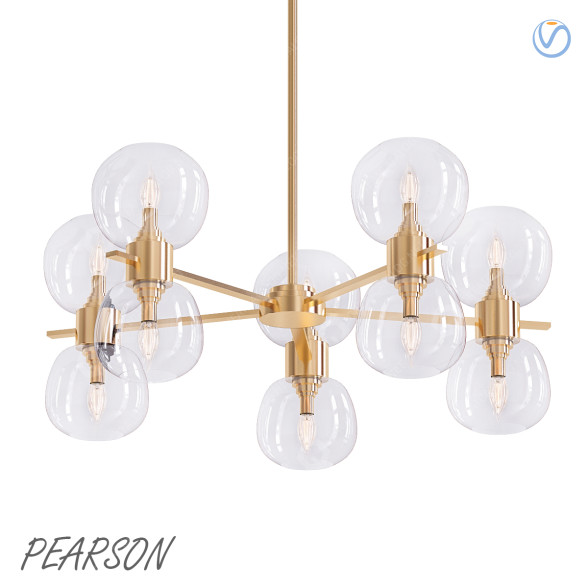 Lustre Four Hands Pearson modèle 3D