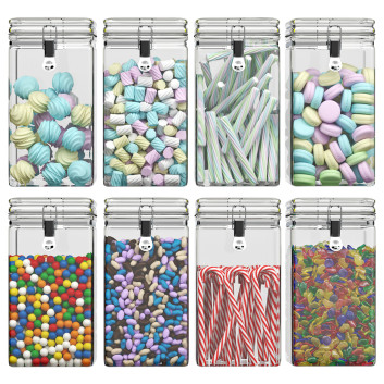 Солодощі Square Jars