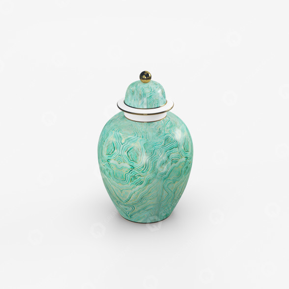 Wazon Mint model 3D
