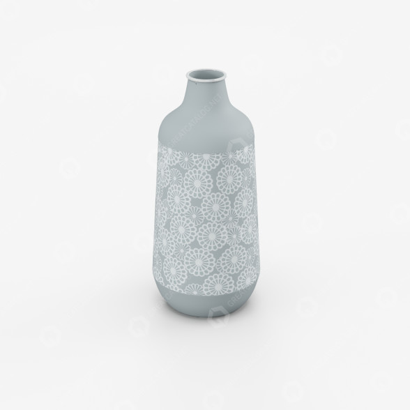 Ваза Gray 3D модель