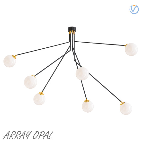Żyrandol Array Opal model 3D